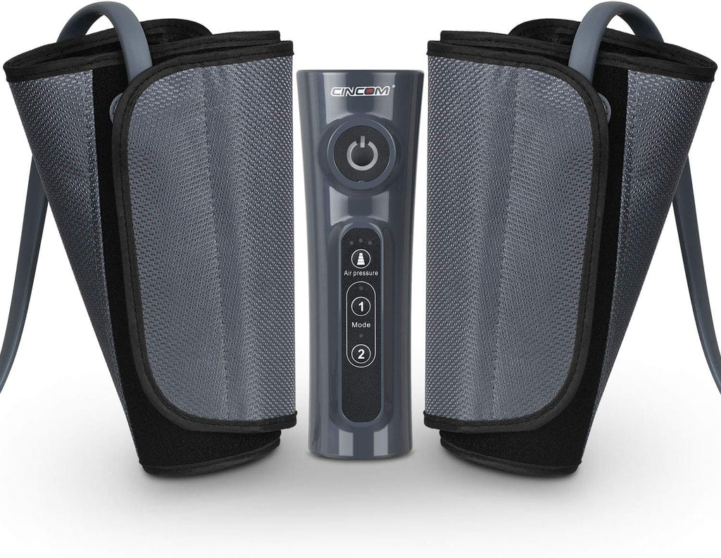 Leg Massager Air Compression Calf Wraps with 2 Modes 3 Intensities O5018