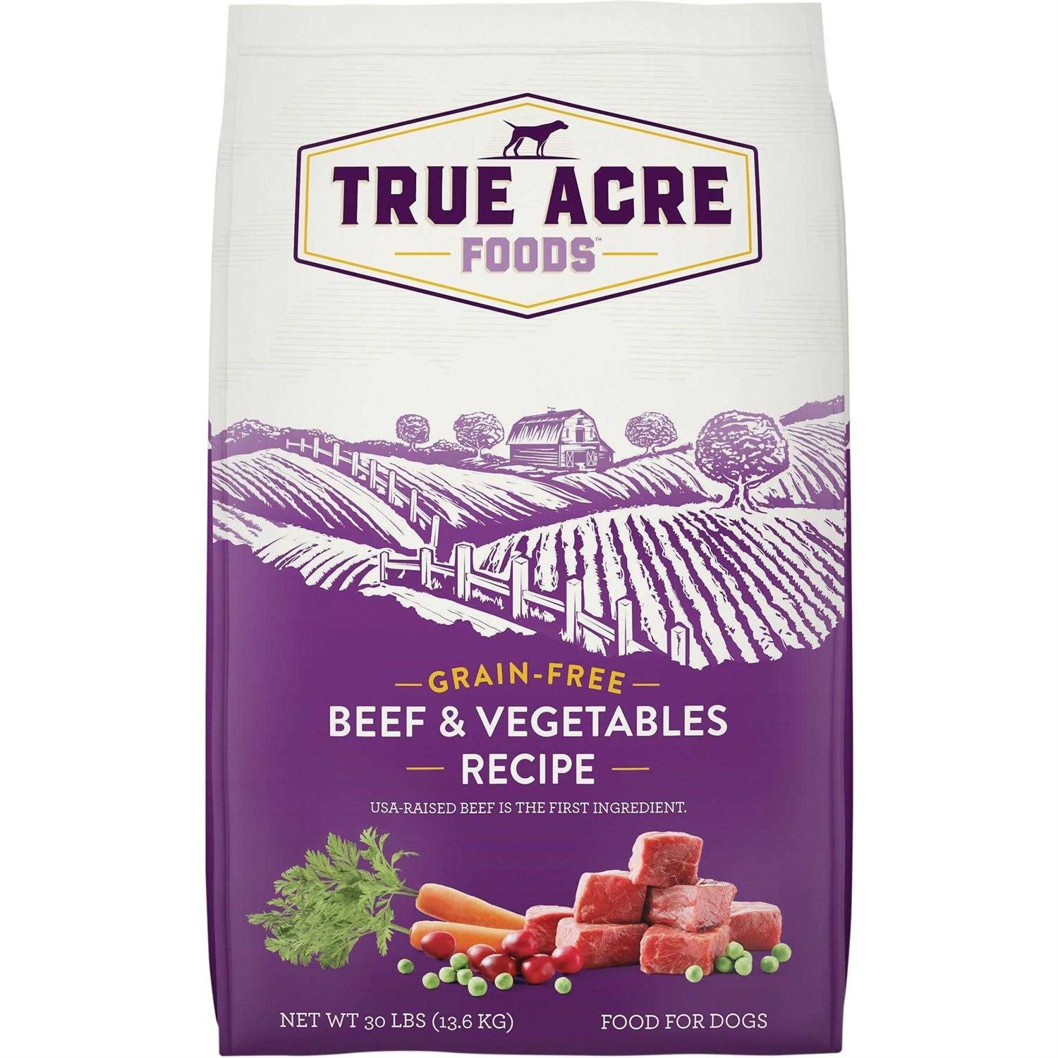 Grain-Free Beef & Vegetable Dry Dog Food D58784