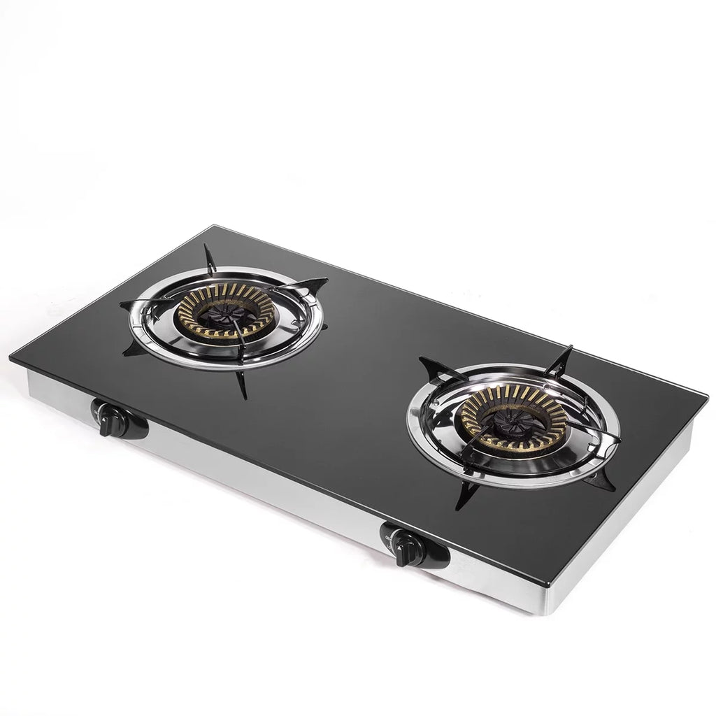 Dual Burner Propane Stove with Regulator R374926
