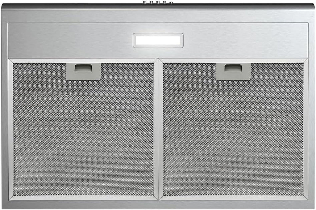 30 in. Ductless Undermount Range Hood in Brushed Stainless Steel with Mesh Filters F271323