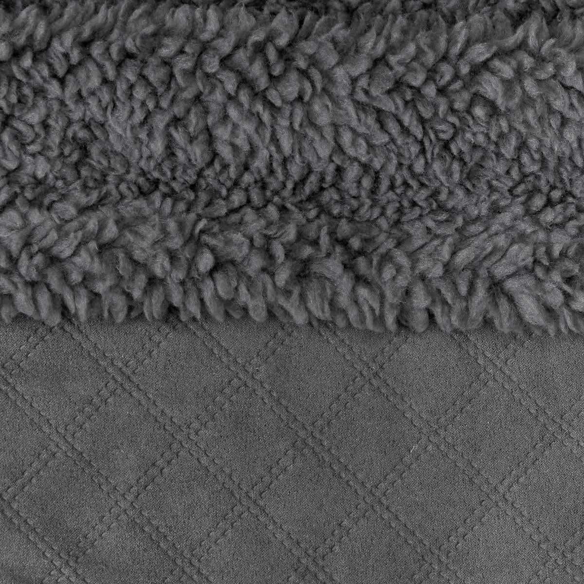 ComfortFill-Eco Wraparound Dog Bed with Fleece H1540