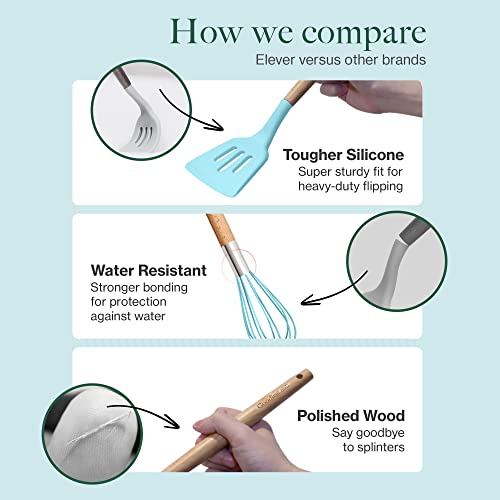 20pcs Silicone Kitchen Utensils Set Nonstick Heat Resistant R7763