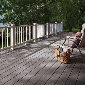 Pebble Grey Composite Decking H822729