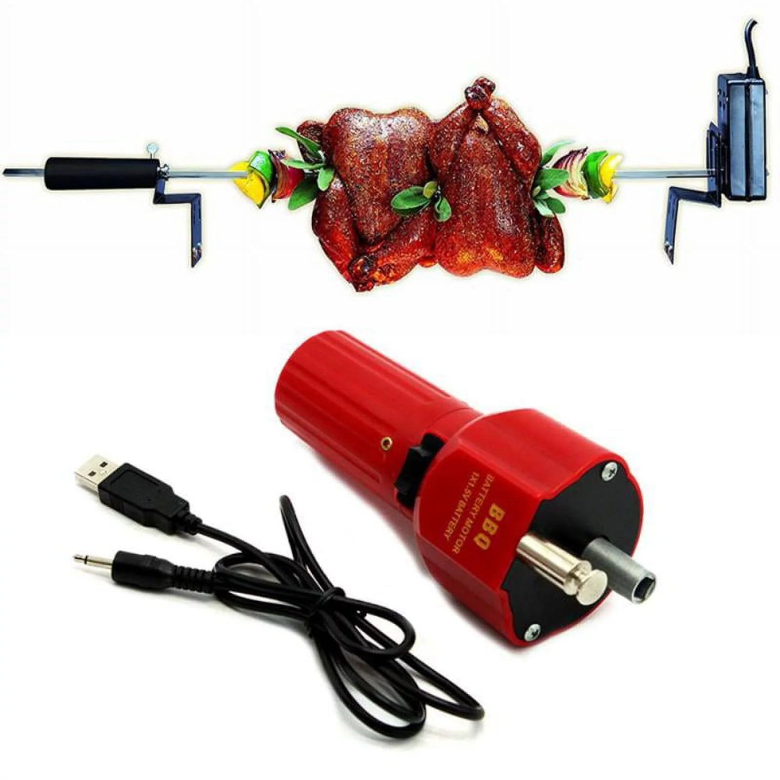 Electric USB Rotisserie Motor for BBQ Grill A718204