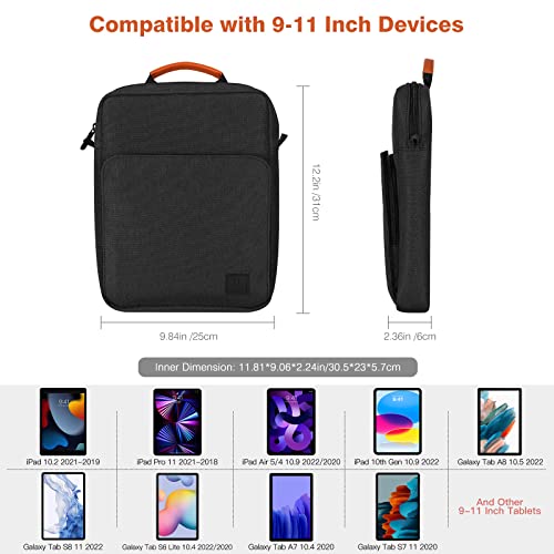 Marble Blue 9-11 Inch Tablet Sleeve Shoulder Bag with Handle U633177