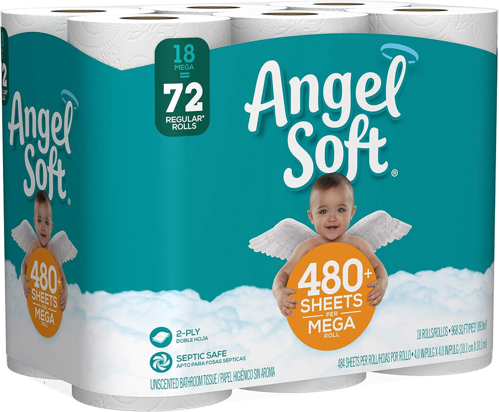 18 Mega Rolls Toilet Paper R993