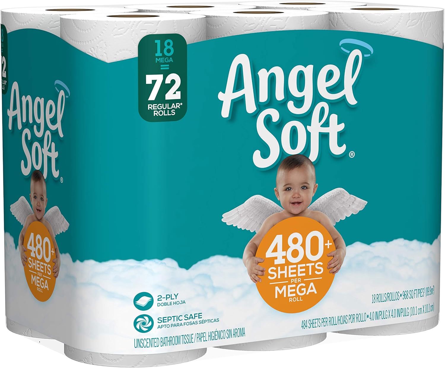 18 Mega Rolls Toilet Paper R993