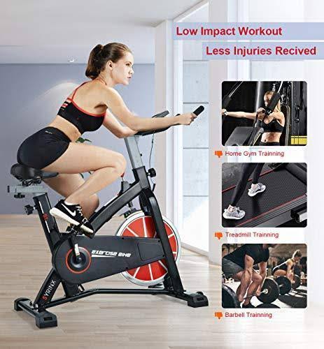 Belt Drive Exercise Bike (Black) A601