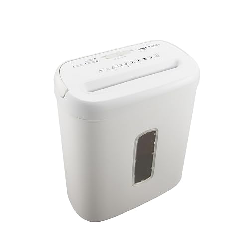 8-Sheet Cross Cut Paper Shredder - Black T708