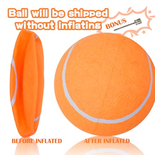 9.5" Giant Tennis Ball Dog Toy (Yellow) G9729