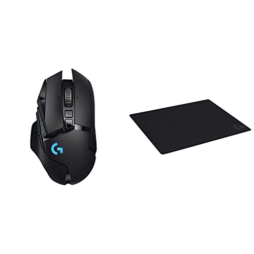 Black Wireless Gaming Mouse with Hero 25K Sensor A4267