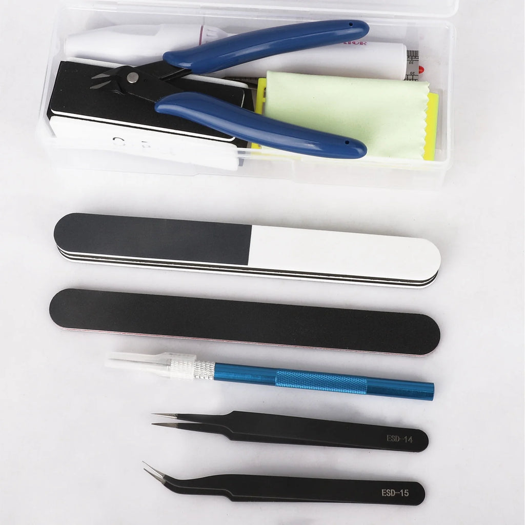24 Pcs Plastic Model Building Tools Kit J16284