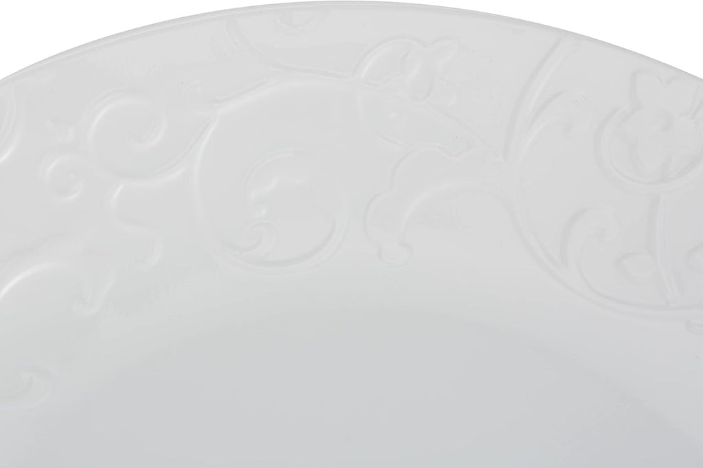 18 Piece White Dinnerware Set S618