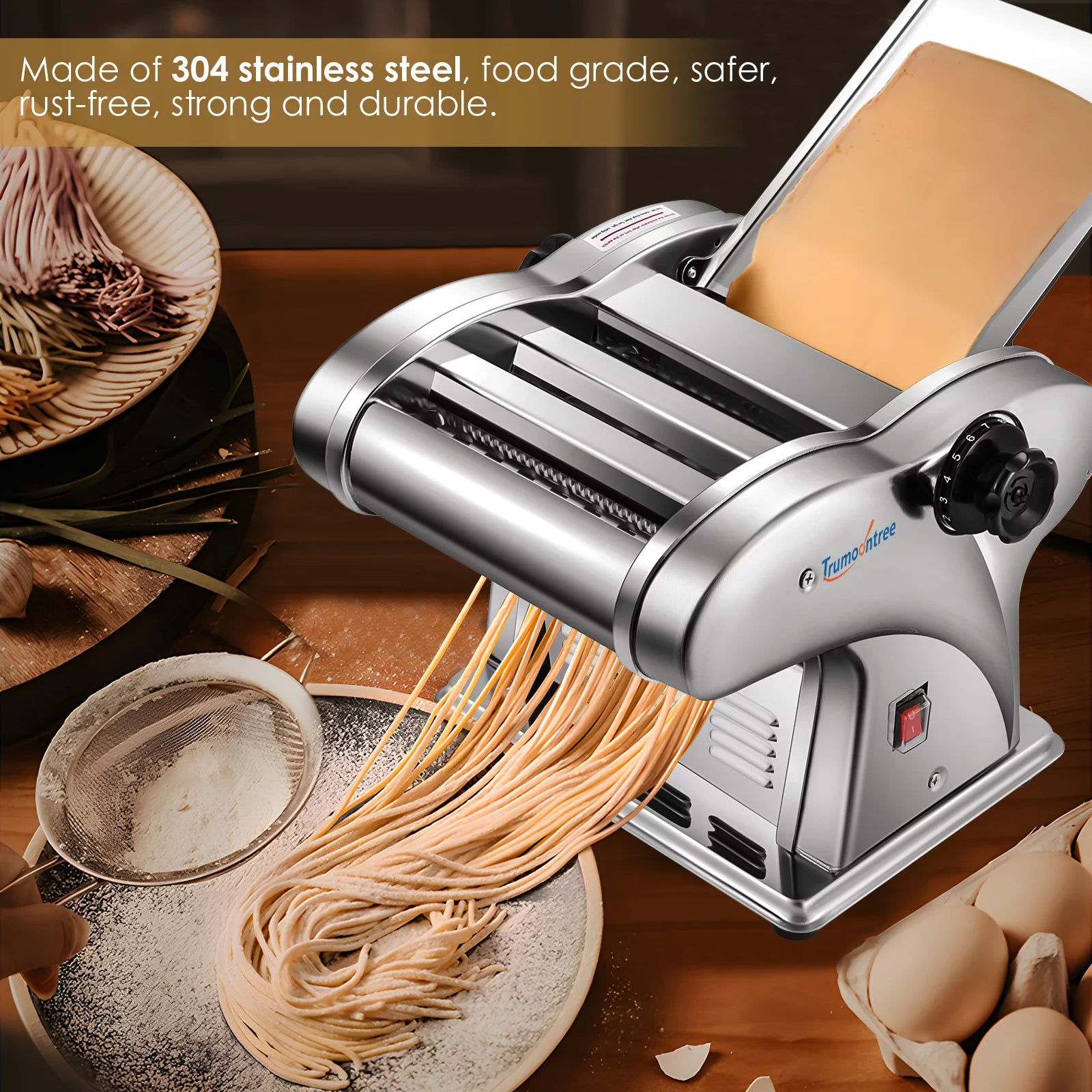 Stainless Steel Electric Pasta Maker T996