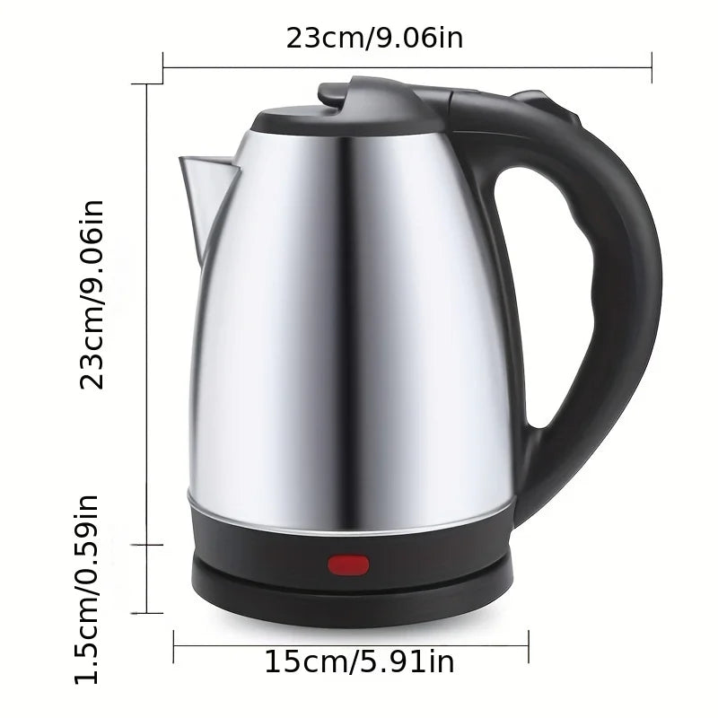Large Capacity Stainless Steel Electric Kettle with Thermal Insulation O59984