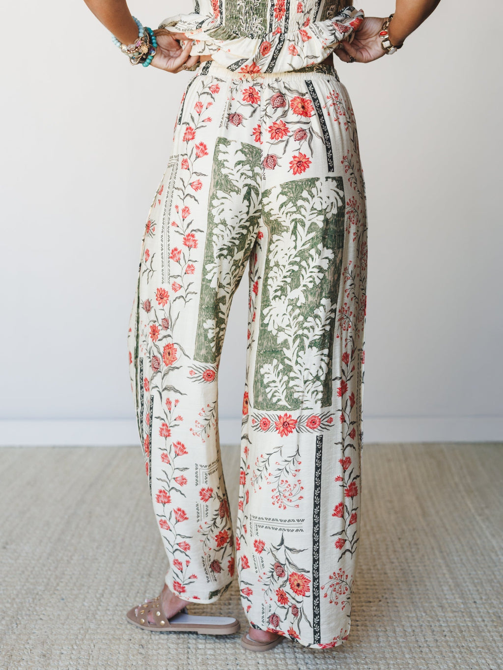 Whisked Away Pants - Ecru