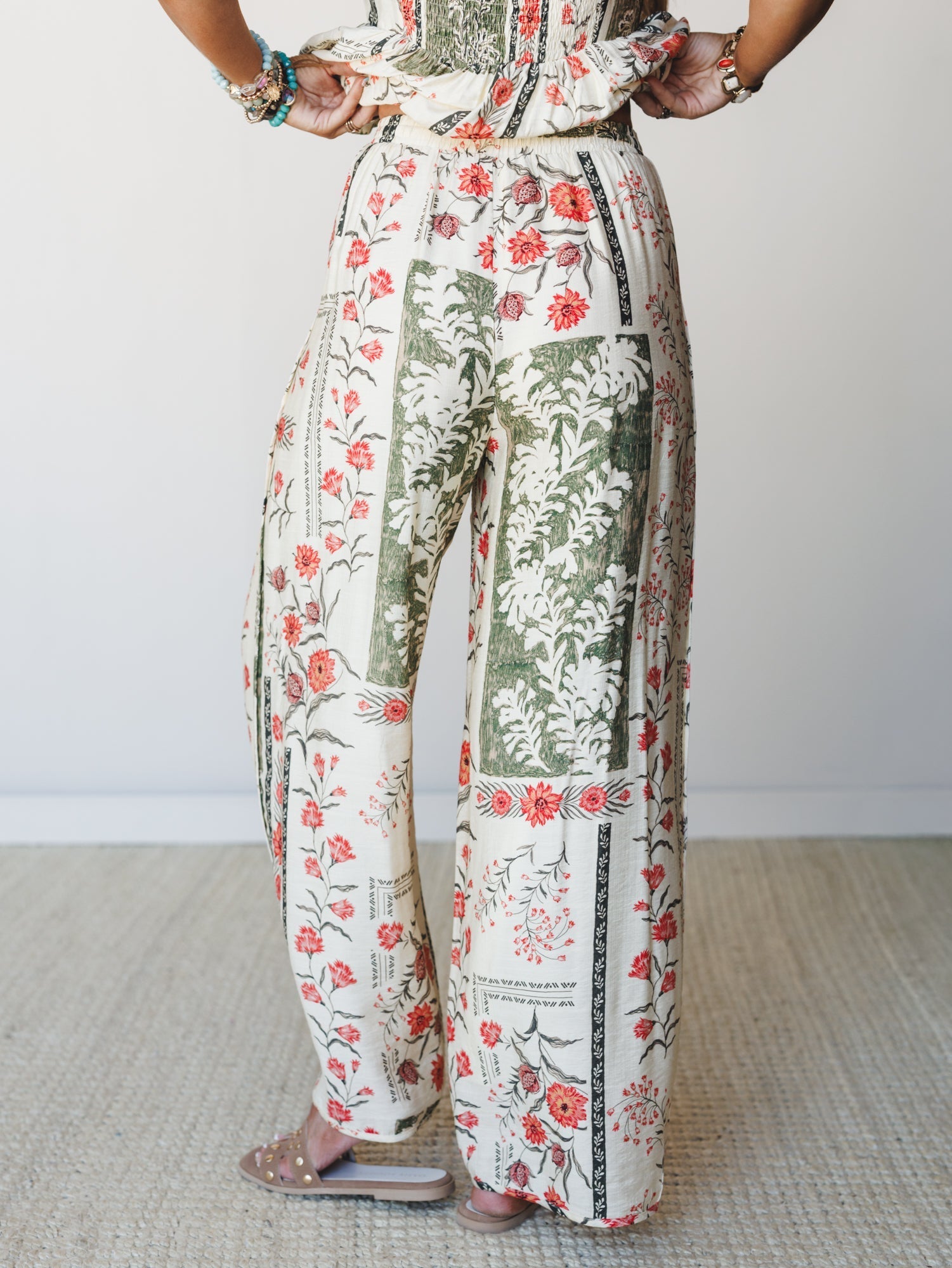 Whisked Away Pants - Ecru