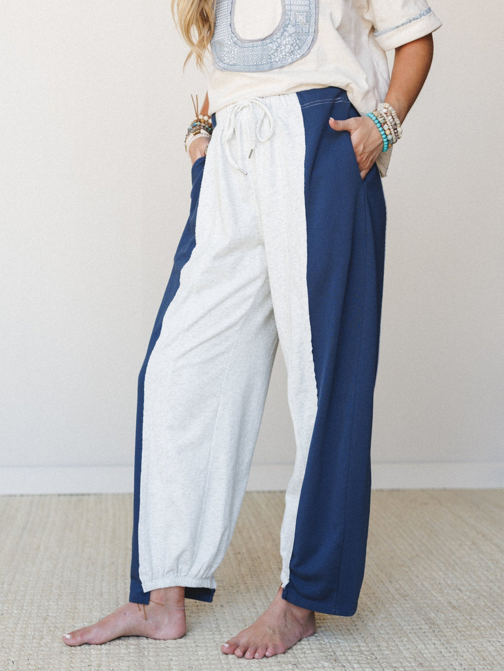 Team Soul Barrel Pants - Grey Navy