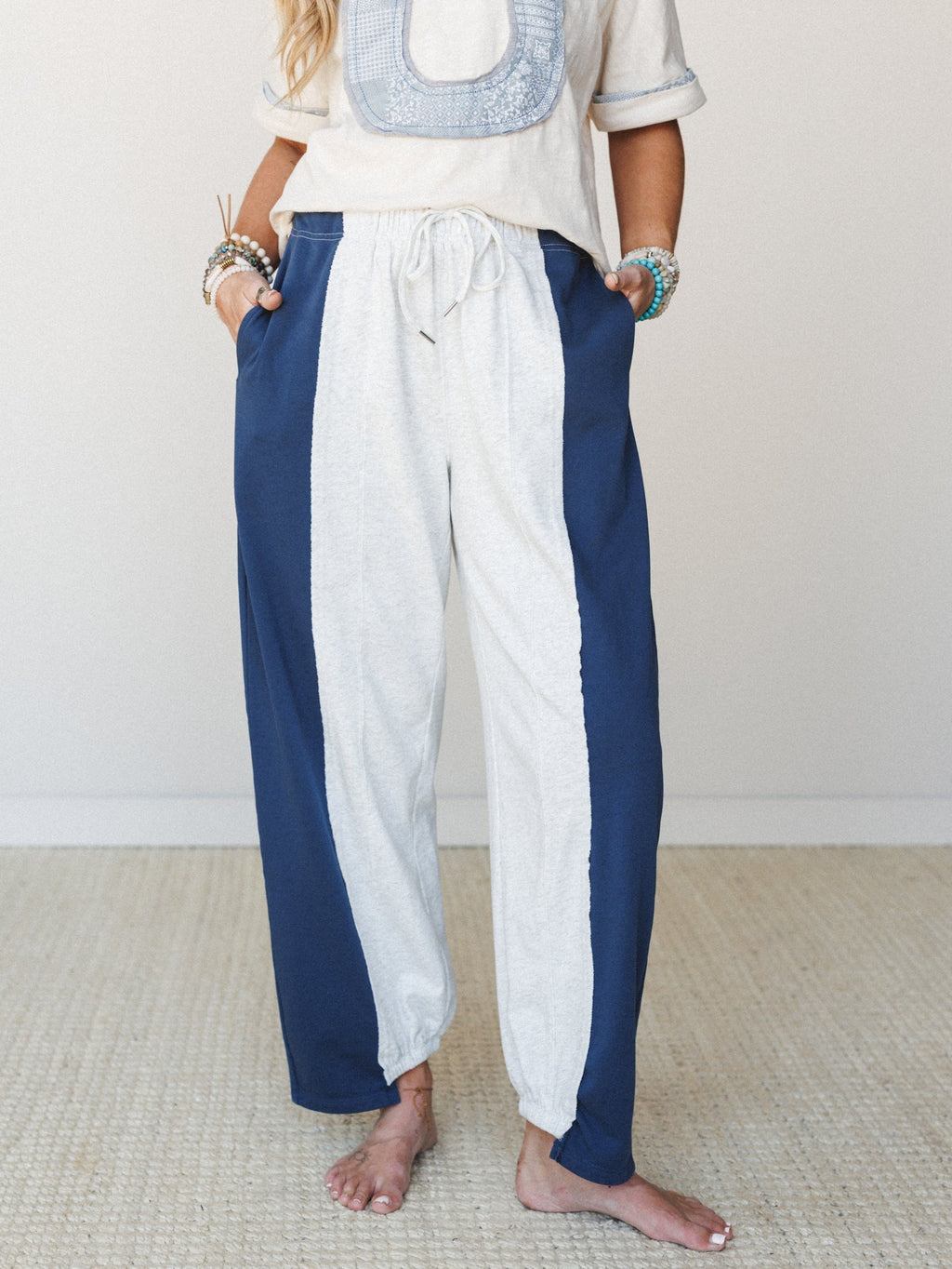 Team Soul Barrel Pants - Grey Navy