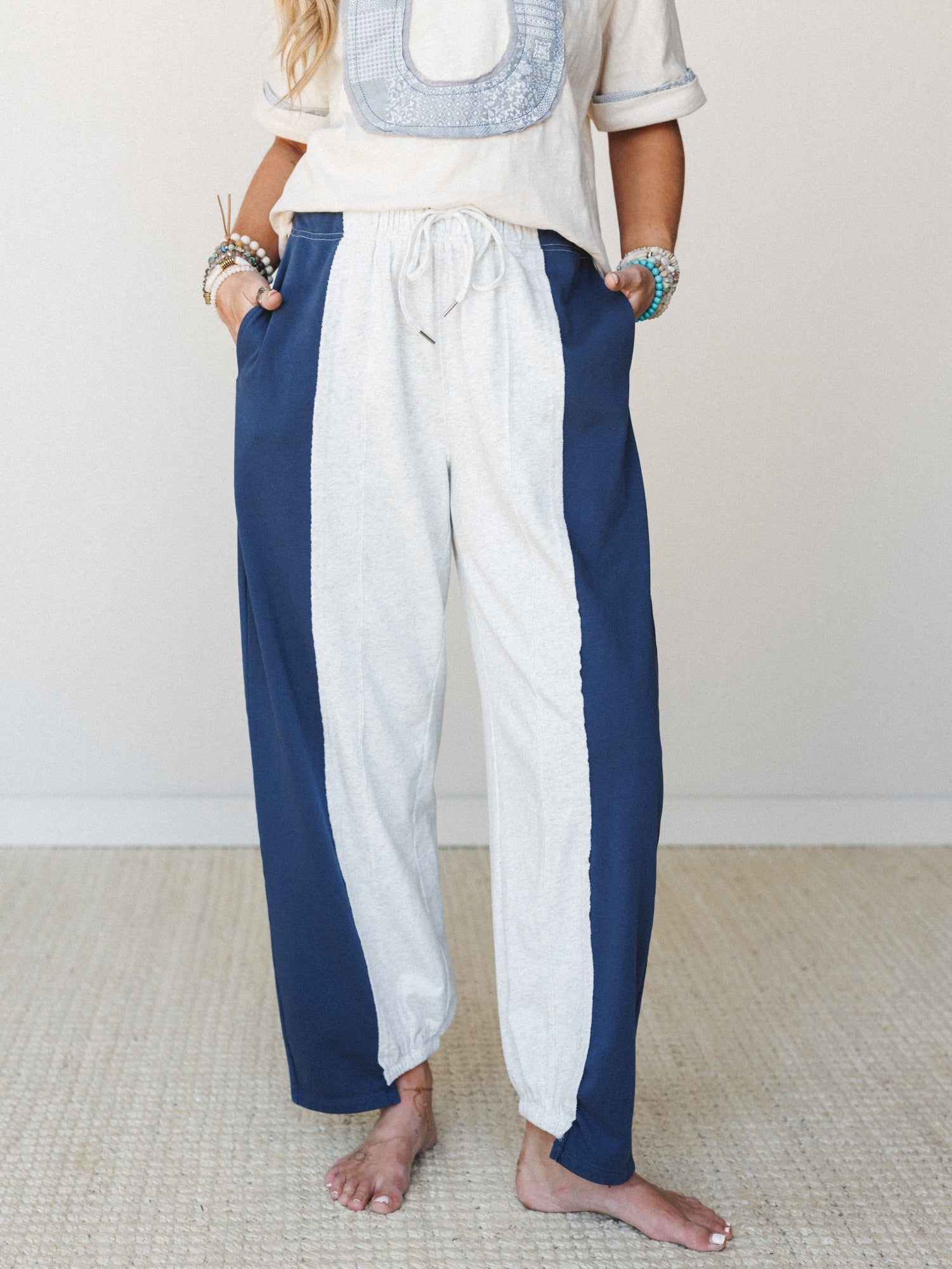 Team Soul Barrel Pants - Grey Navy