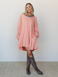 The Nest Good Feels Dress - Peach