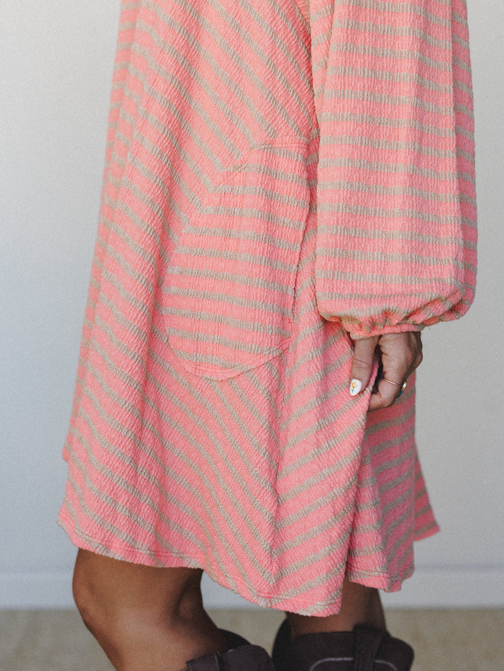 The Nest Good Feels Dress - Peach