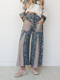 The Nest Let's Party Wide Leg Pants - Army