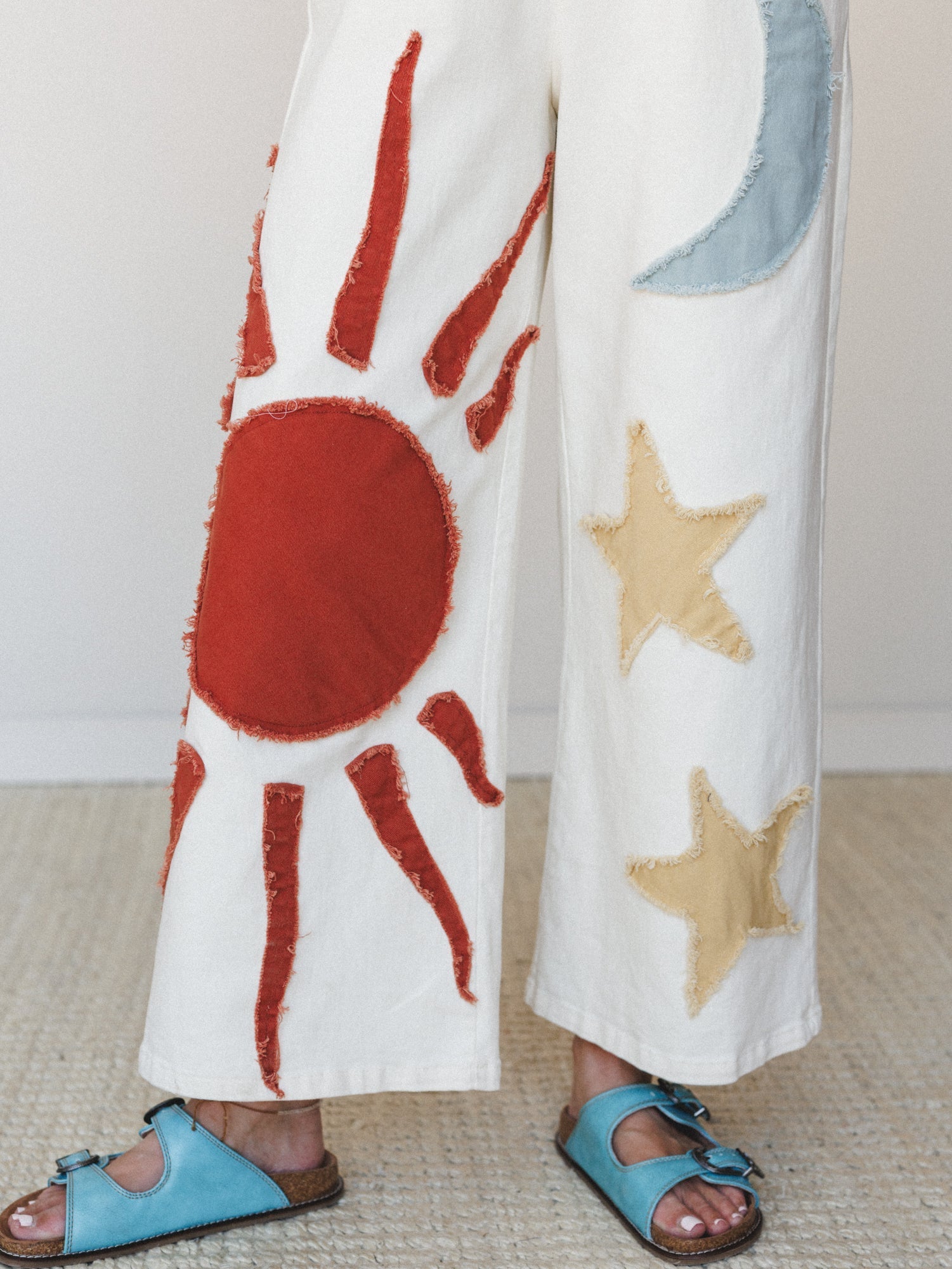 Sun of Stars Pants - Ivory