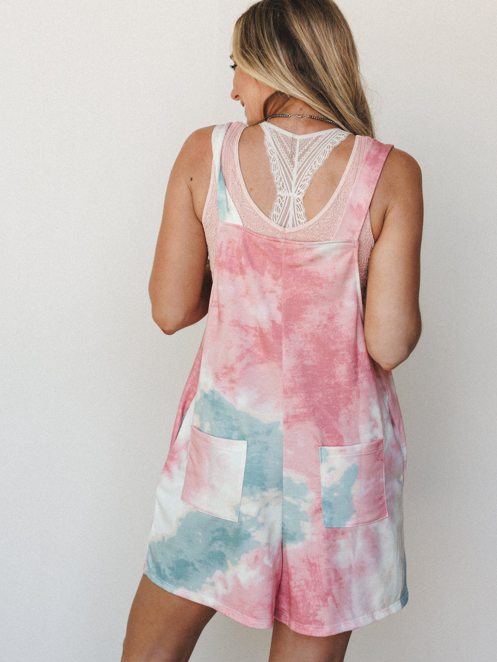 The Nest Eliza Tie Dye Romper - Tie Dye