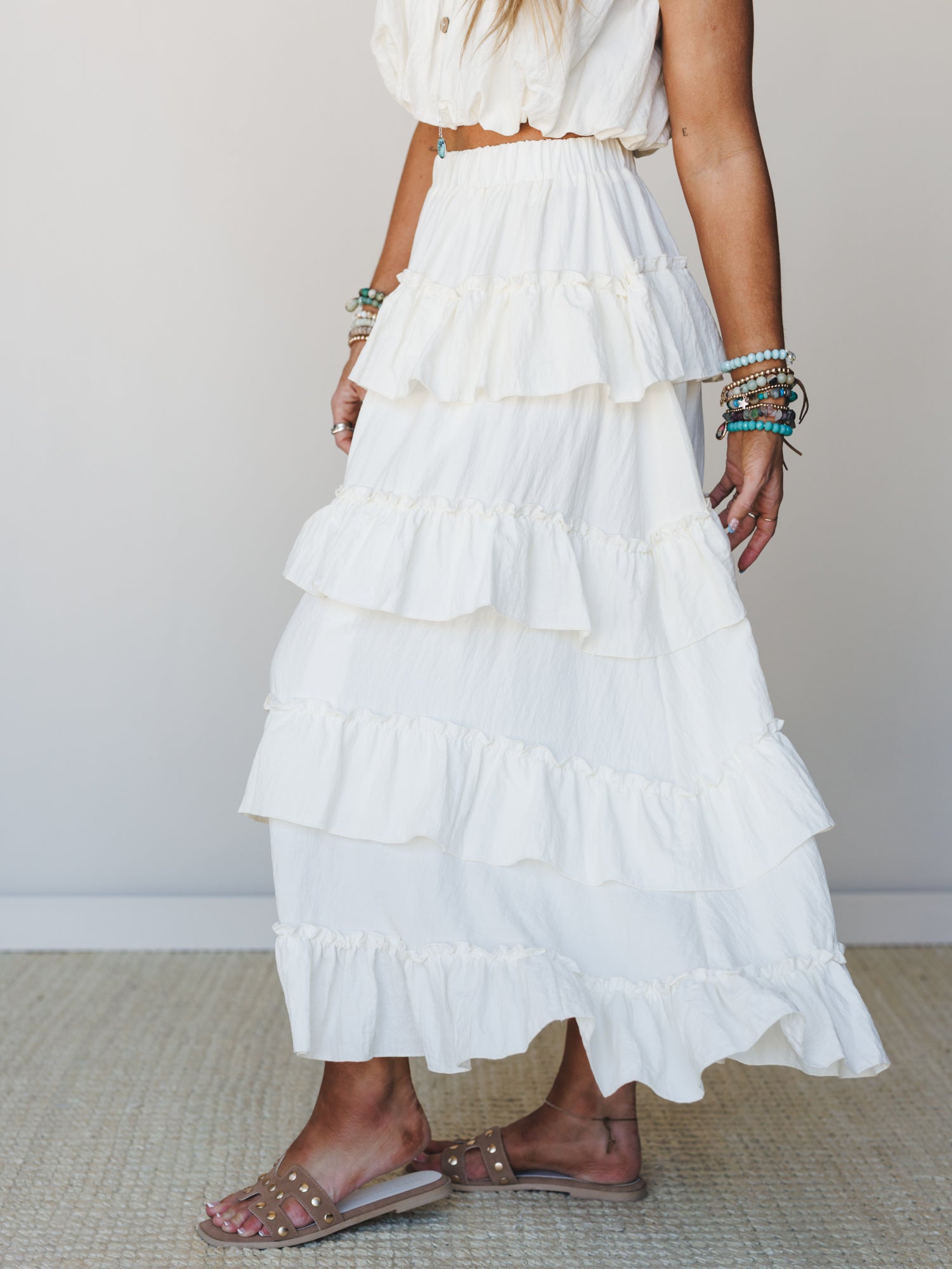 Dawn of Sun Skirt - Ivory