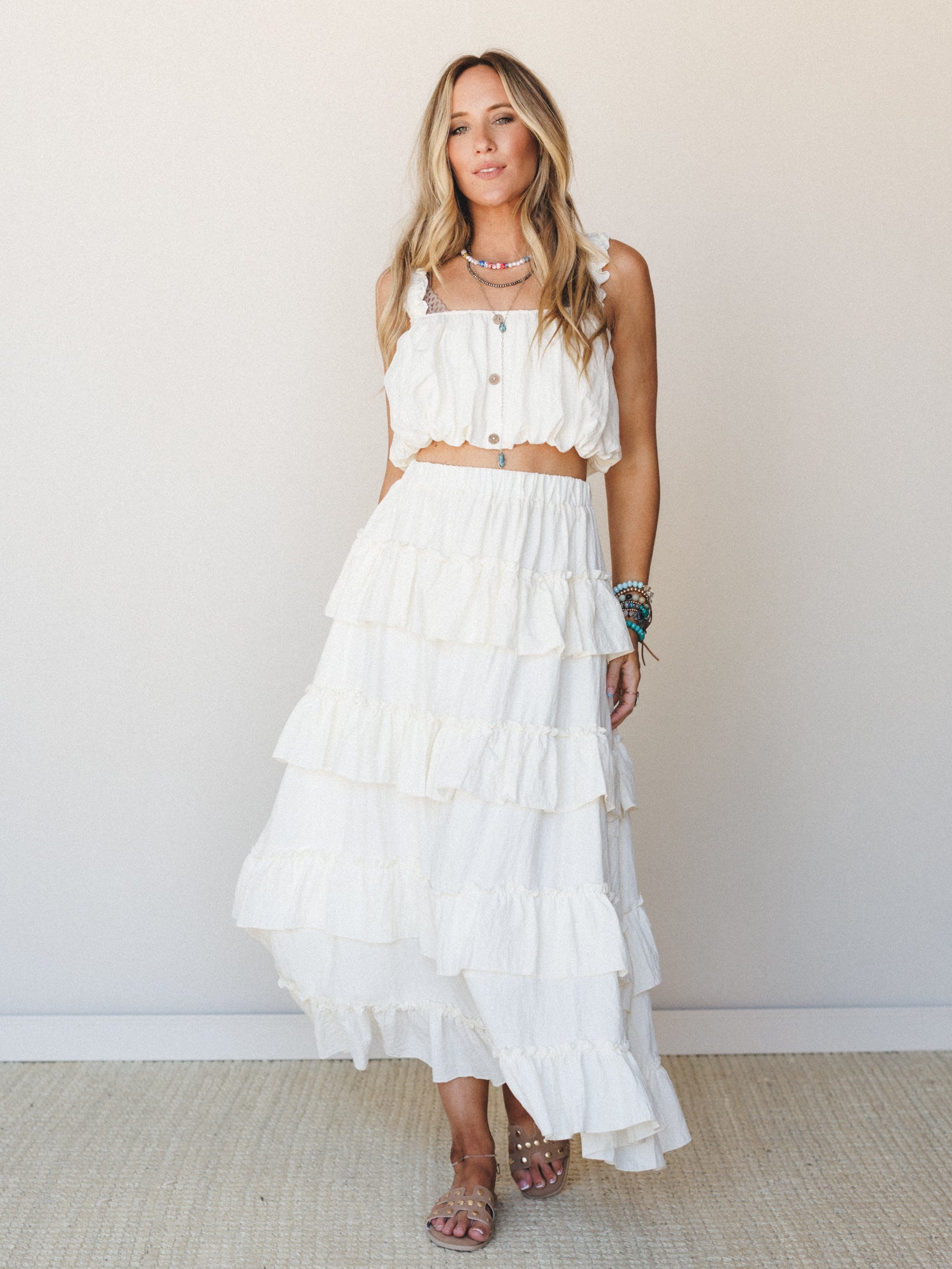 Dawn of Sun Skirt - Ivory