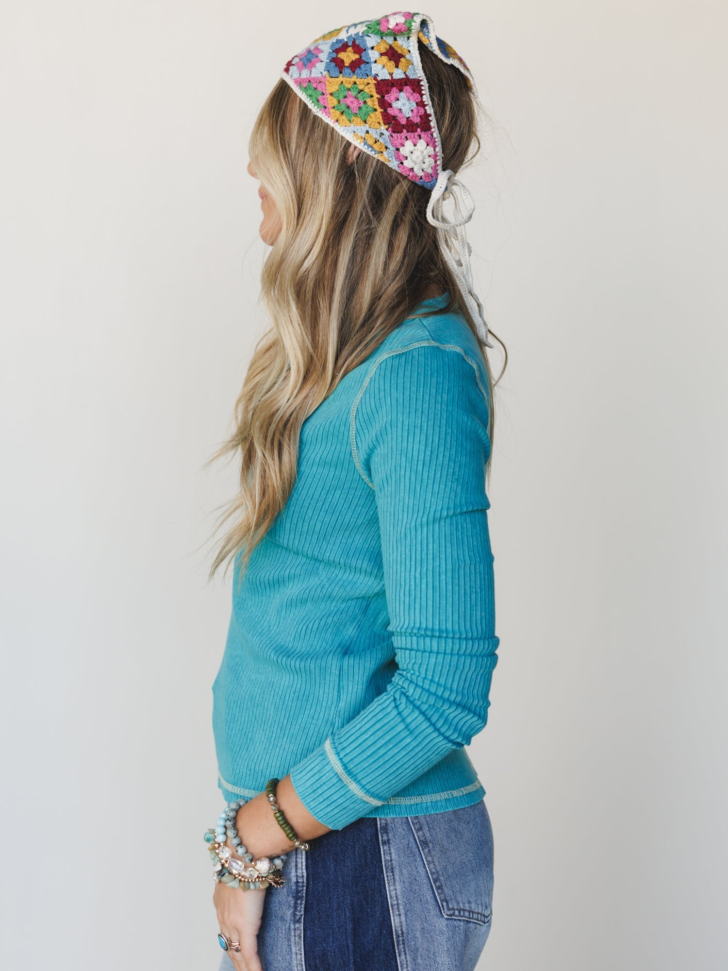 The Nest Off Duty Top - Jade