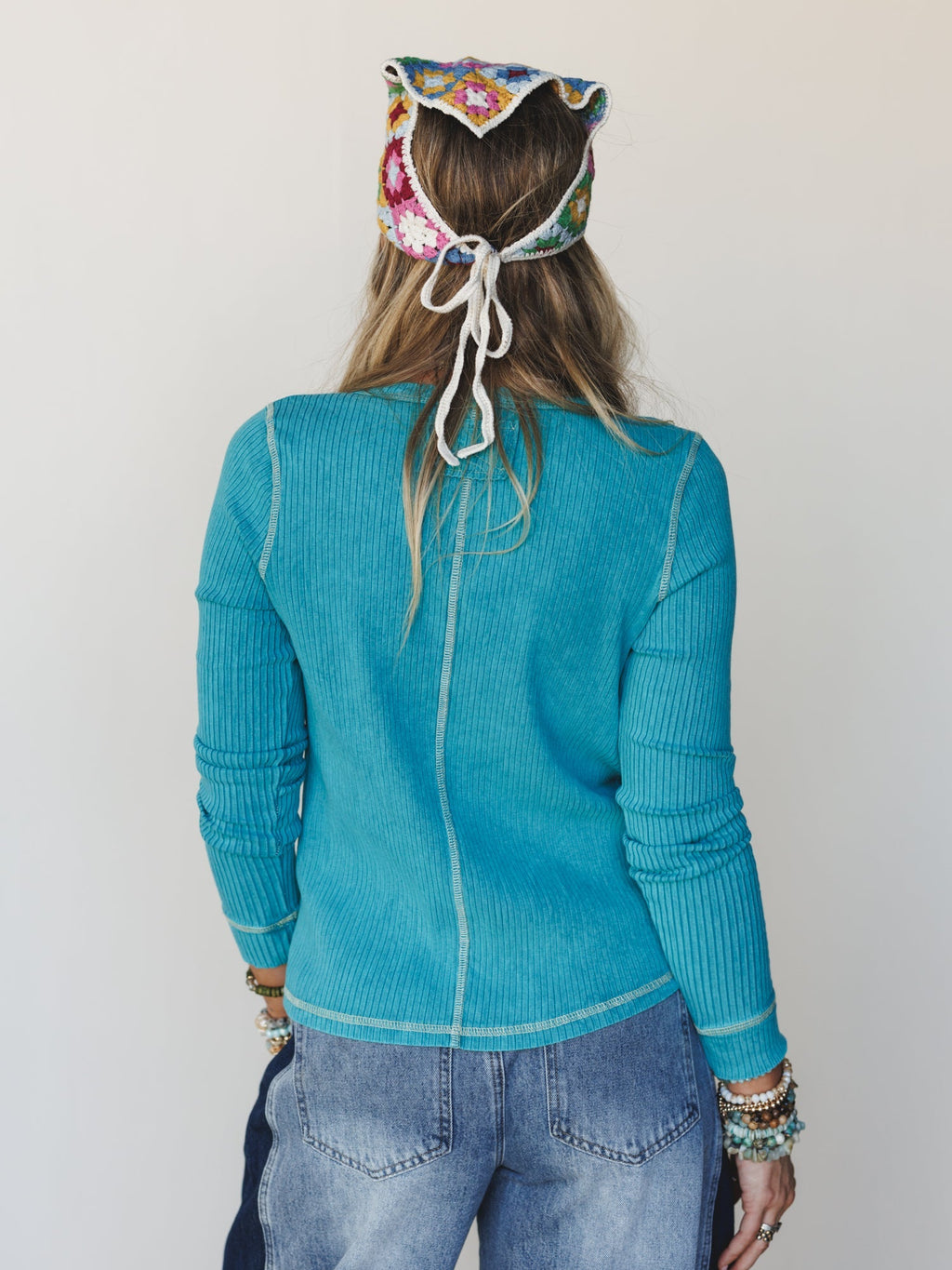 The Nest Off Duty Top - Jade