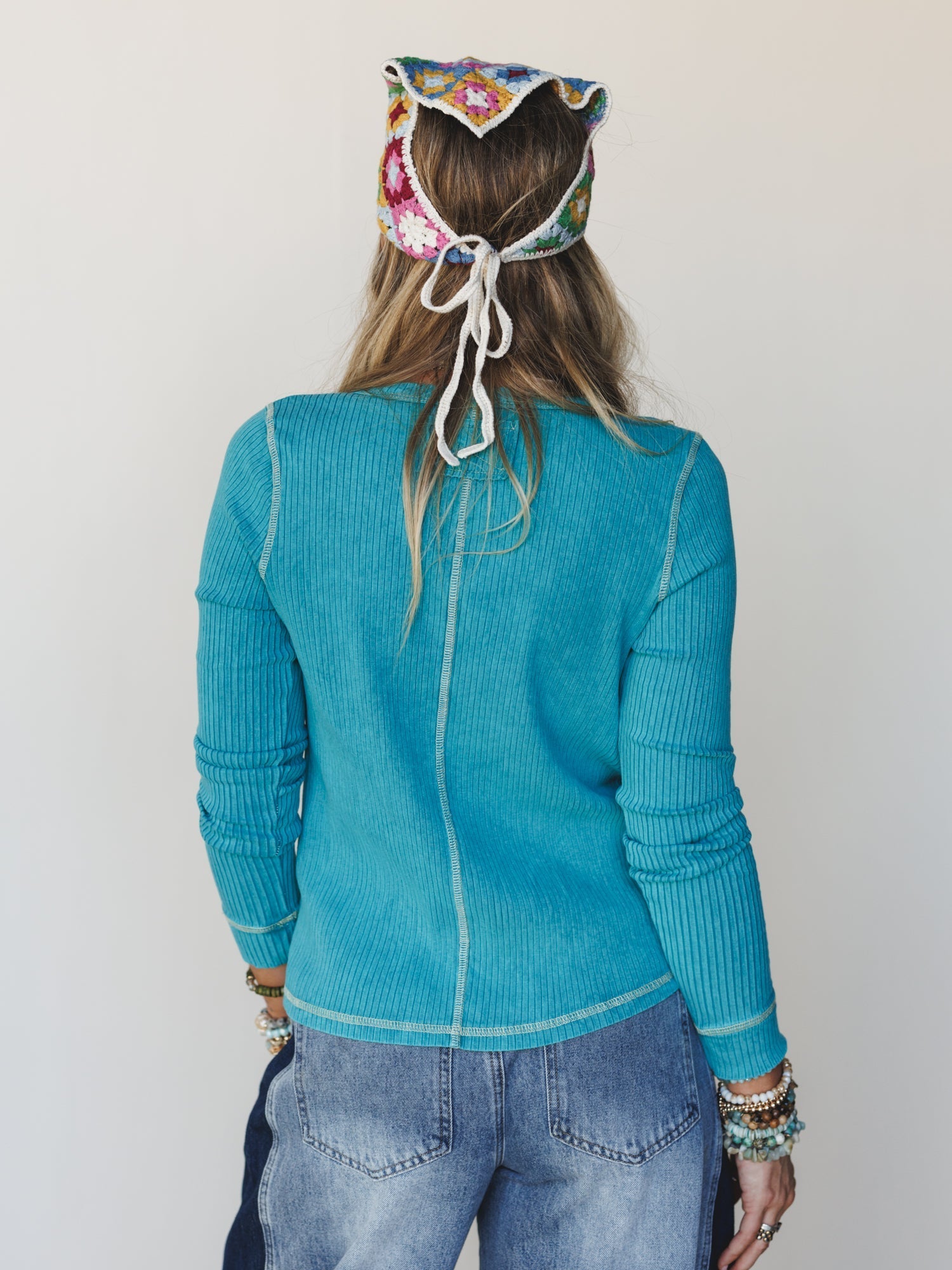 The Nest Off Duty Top - Jade