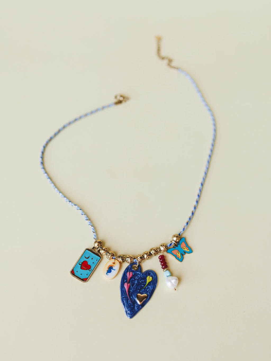 Madison Necklace - Navy
