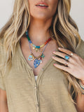 Madison Necklace - Navy
