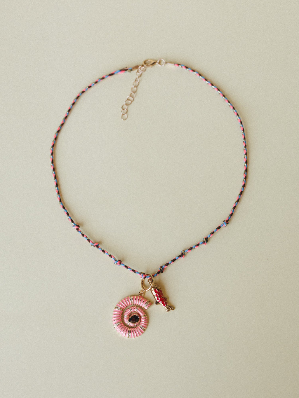 Serene Shell Necklace - Pink