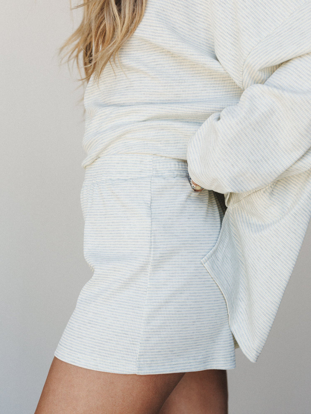 Golden Drift Shorts - Baby Blue