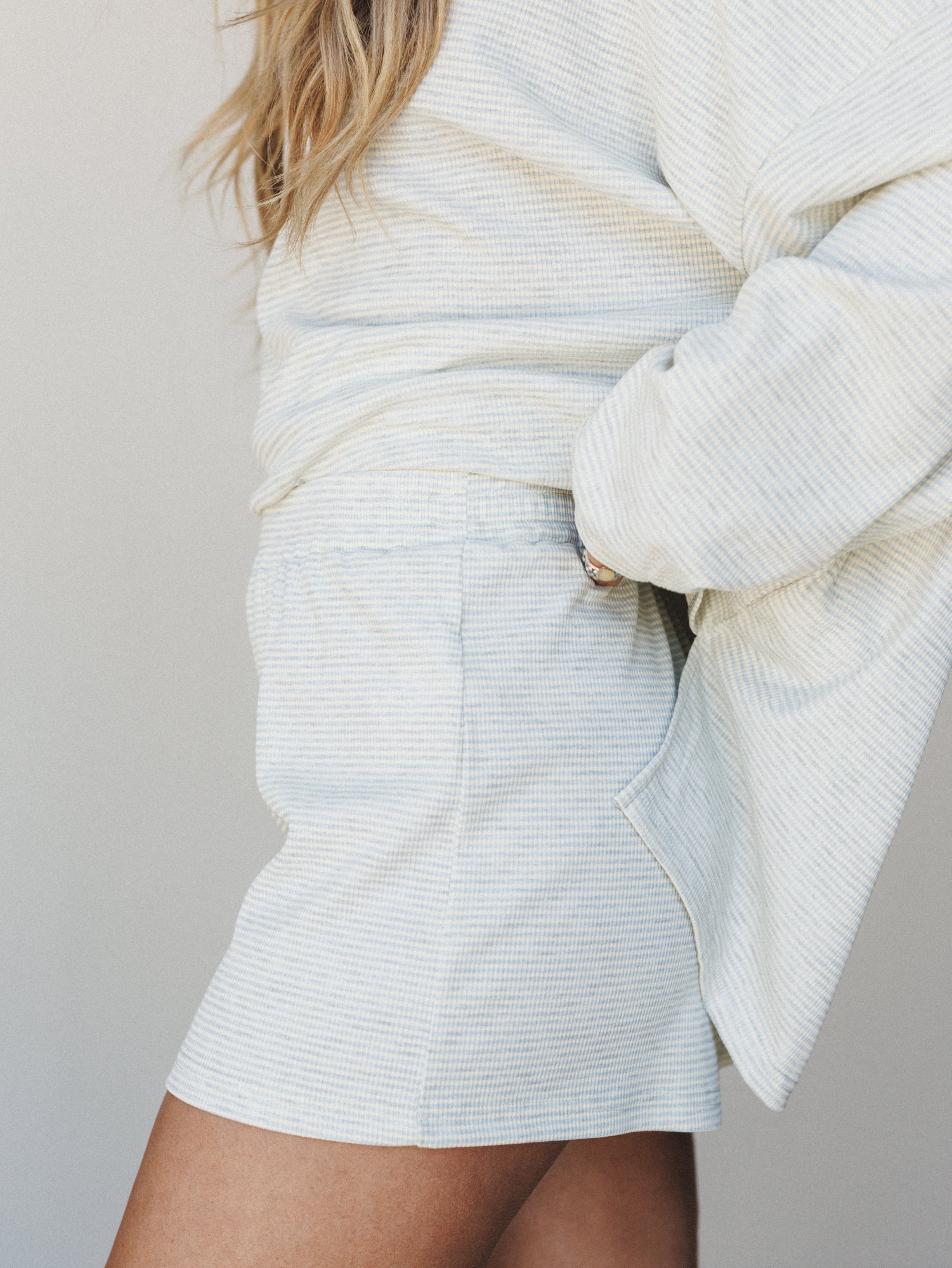 Golden Drift Shorts - Baby Blue