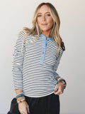 Fieldtrip Stripe Top - Off White