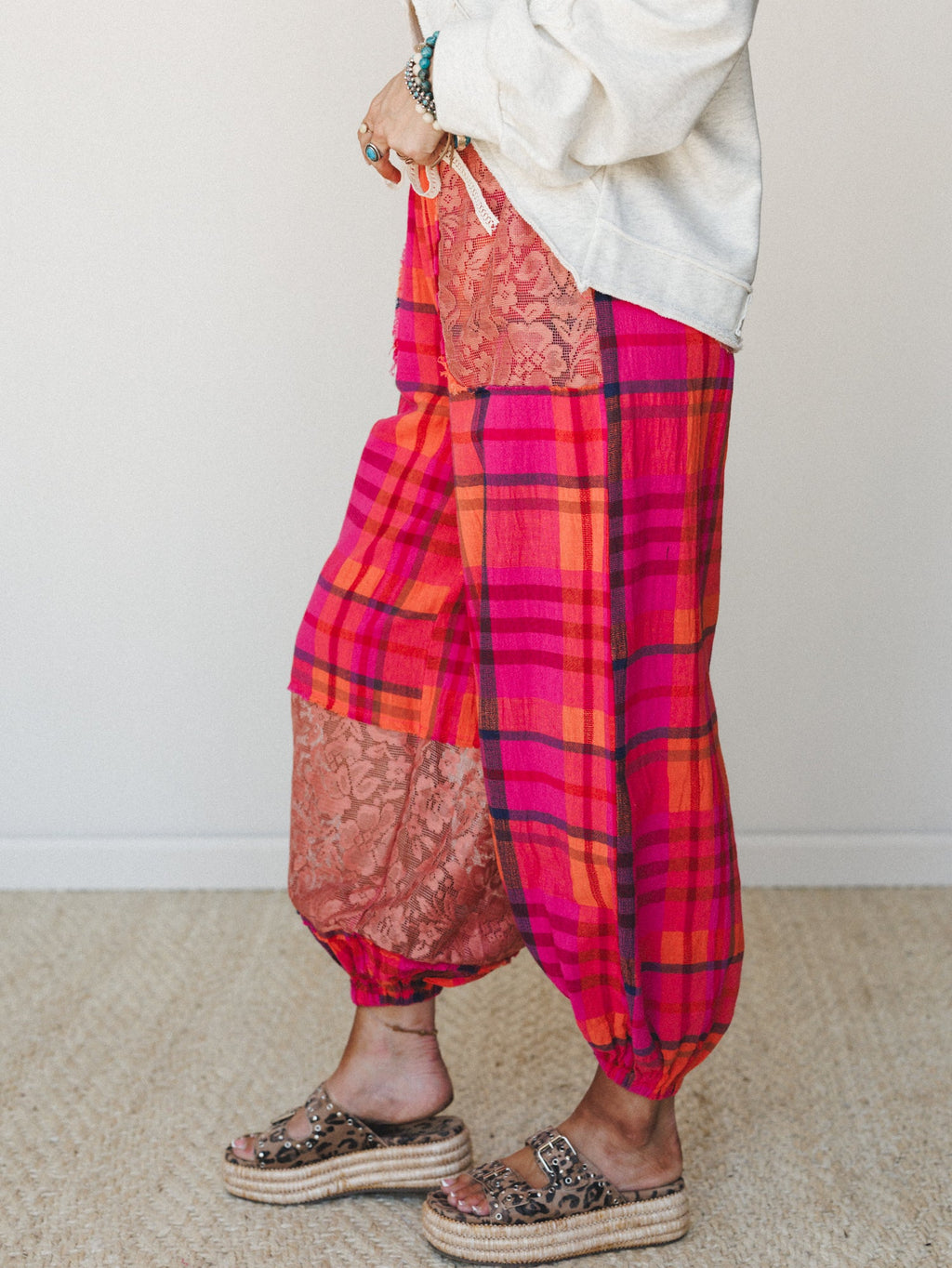 Cool Bloom Pants - Pink