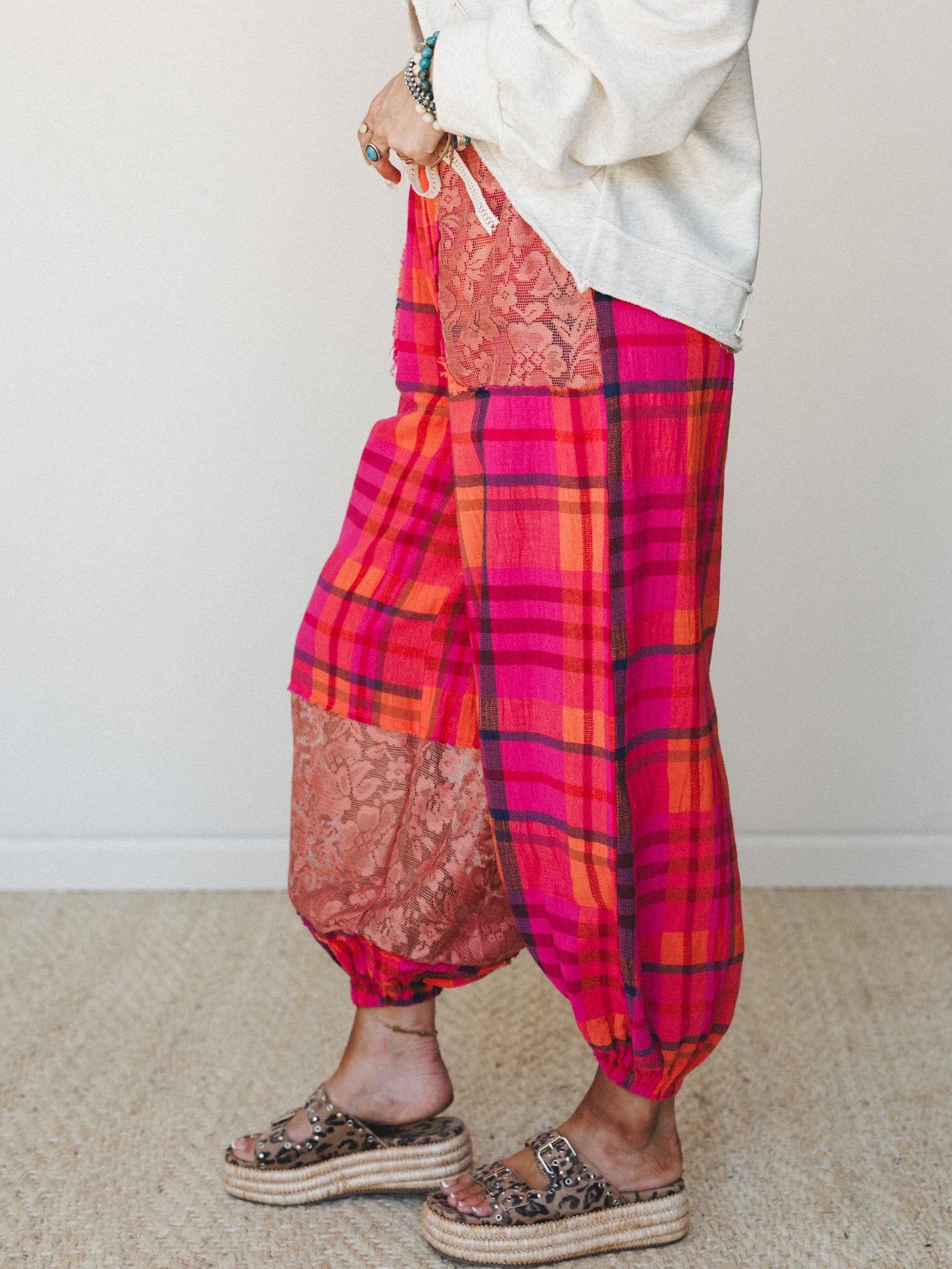 Cool Bloom Pants - Pink