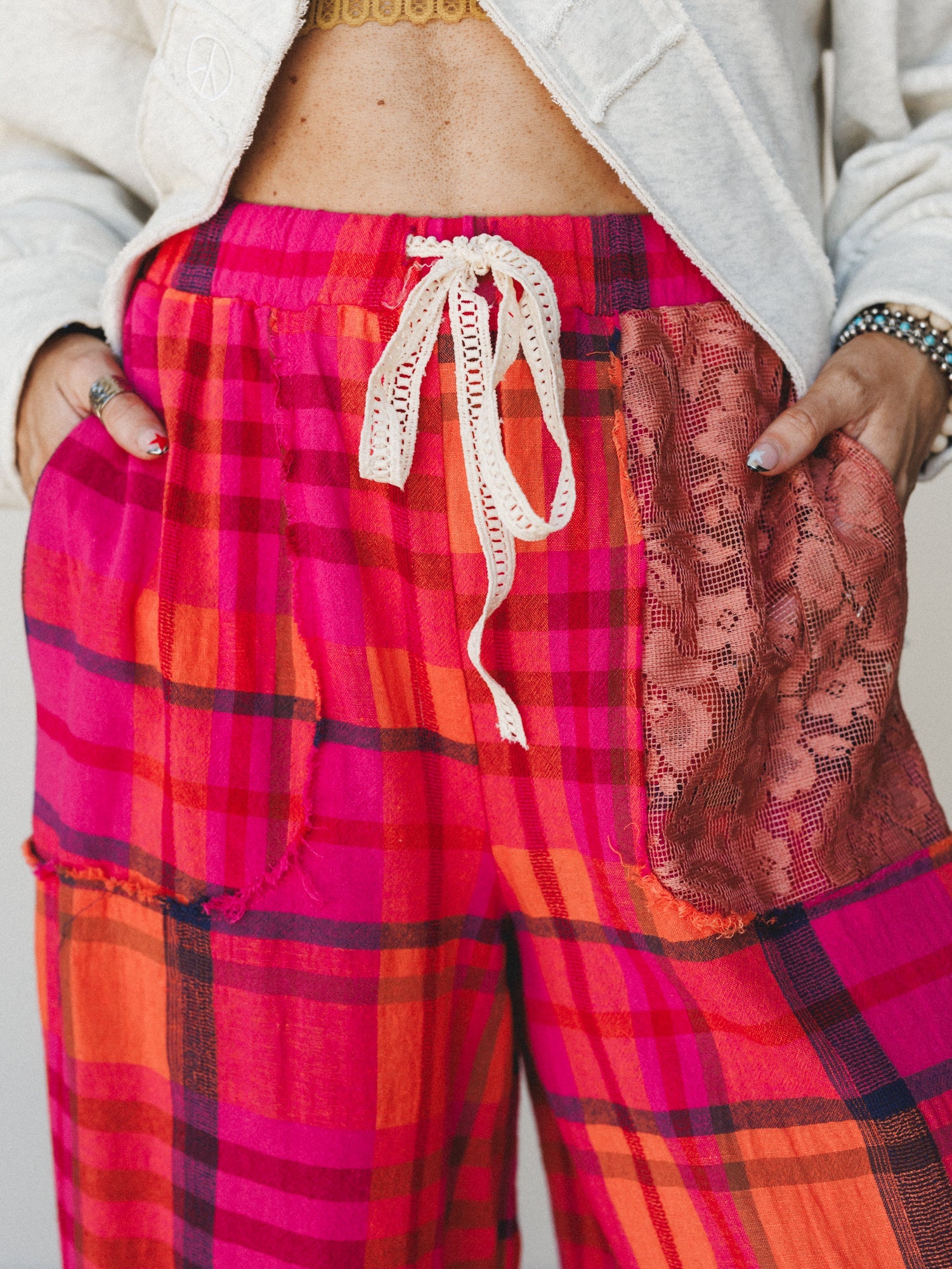 Cool Bloom Pants - Pink