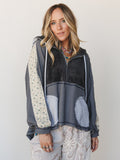 Summit Star Fleece Top - Charcoal
